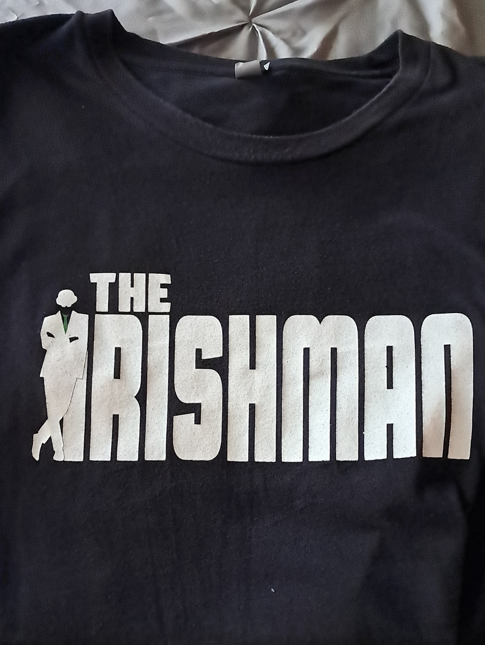 The Irishman True Irish Pub Blk Graphic Tee. Mens XL